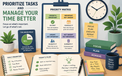 How to Prioritize Tasks and Manage Your Time Better